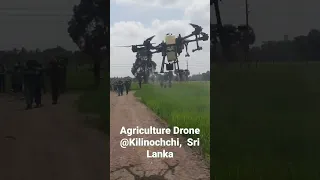 Agriculture Drone Kilinochchi Sri Lanka #agriculture #modern #newtechnology