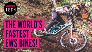 The Fastest Enduro Bikes In The World | Richie Rude, Jesse Melamed & Noga Korem EWS Bike Checks