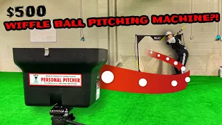 $500 WIFFLE BALL PITCHING MACHINE! | IS IT WORTH IT?!| BCWB 2023