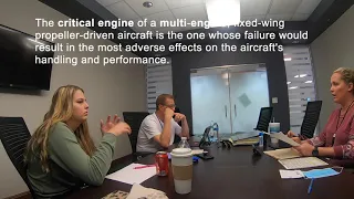 Piper Seminole Multi-Engine Check ride - Oral Exam - Ground School Discussion - Part 2 of 2