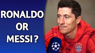 Ronaldo or Messi? | ft. Salah Lewandowski de bruyne hazard