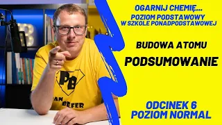 Budowa atomu - podsumowanie #N6 - ogarnij chemię z Panem Belfrem