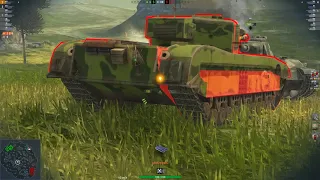 WOT Blitz / AMX 13 57 / 4 kills / 4 224 dmg