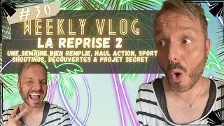 Weekly Vlog #30: La Reprise 😅 Haul Action, Sport & Projet Secret 😉 #vlog #weeklyvlog #haul #action