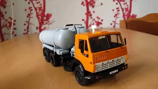 Масштабная модель грузового автомобиля КАМАЗ-53213 КО-505 SSM в масштабе 1:43