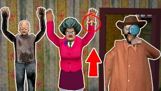 Granny Sherlock Holmes vs Grandpa vs Scary Teacher - funny horror animation parody (p.104)