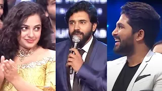 Allu Arjun & Nithya Menen Enjoying Nivin Pauly's Lovely Lines On Sai Pallavi