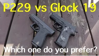 Sig P229 vs Glock 19 | Which one do you prefer?