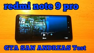 Redmi note 9 pro gta san andreas test