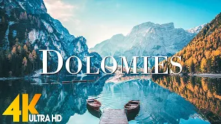 Dolomites 4K - Scenic Relaxation Film With Inspiring Cinematic Music and Nature | 4K Video Ultra HD