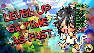 LEVEL UP 5X AS FAST | MapleStory Leveling Guide