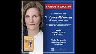 Big Ideas in Education: Dr. Cynthia Miller-Idriss Discusses Her Book "Hate in the Homeland"