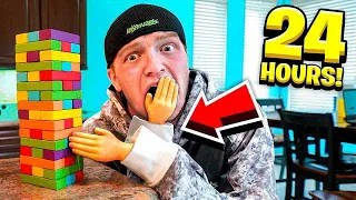 LIVING WITH TINY HANDS FOR 24 HOURS!