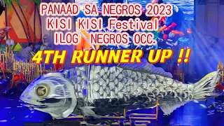 Panaad sa Negros 2023 KISI KISI FESTIVAL    4th Runner Up ILOG Negros Occidental | Panaad 2023