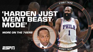 'I'm just here so I won't get fined' - Stephen A. on James Harden's return to the 76ers | First Take