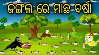 Jungle Re Macha Barsha | Odia Cartoon |Odia Bird Stories| Odia Chadhei Gapa| Odia Moral Story