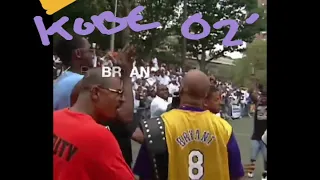 Kobe Bryant @ Rucker Park in Harlem, New York (2002)