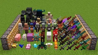 x500 swords and all mods minecraft combined