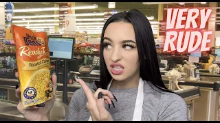 [ASMR] Rude Grocery Store Cashier RP