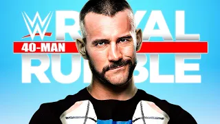 Can CM Punk Win a 40-Man Royal Rumble?