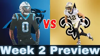 Carolina Panthers vs New Orleans Saints Week 2 Preview | NFL 2023