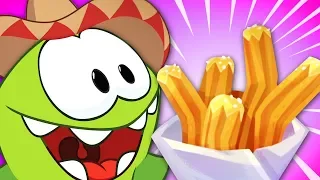 Om Nom Stories - Om Nom Loves Churros| Cut The Rope | Cartoon For Children | Om Nom Hindi