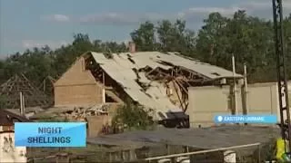 Night Shelling in Donbas: Militants continue fierce shelling, destroy school building, orchard