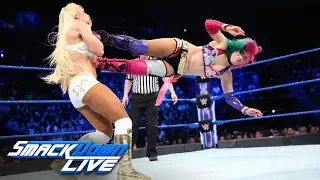 Asuka vs. Mandy Rose & Sonya Deville - 1-on-2 Handicap Match: SmackDown LIVE, June 5, 2018