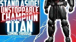 Stand Aside - Unstoppable Titan Build Destiny 2 Arc 3.0