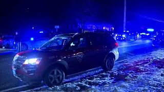 Mass. police officer shot; Barricaded suspect arrested hours later