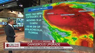 Hurricane Michael Strengthens Overnight