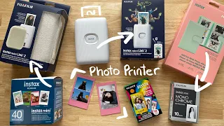 Fujifilm Instax Mini Link 2 Photo Printer and Accessories / Setup and Demo