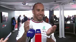 Lewis Hamilton, George Russell and Toto Wolff   Mercedes F1  Dutch GP 2023 F1 Post Race Interview