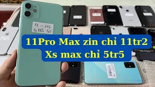 27/9/22 Có gì bán hết 11Pro Max chỉ 11tr2 Xsm 5tr5 Xs 5tr5 X 8 8Pl Samsung A51 A71 thanh lý giá rẻ