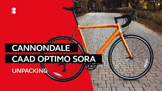 🇺🇦 Cannondale Caad Optimo Sora 2020. Распаковка и обзор велосипеда.