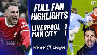 LIVERPOOL ROBBED? Advantage Arsenal! Liverpool 1-1 Man City Highlights