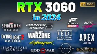 RTX 3060 12GB Test in 13 Games in 2024 - 1080p Gaming