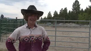 Whitefish 16 year old Korbin Baldwin opens business to promote rodeo in Montana