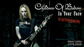 Children Of Bodom - In Your Face (official music video, FullHD, 1080p, UNCENSORED LYRICS)