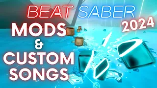 How To Get CUSTOM SONGS and MODS In Beat Saber! (24/02/2024)