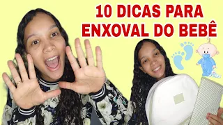 🔴 10 ITENS MAIS UTILIZADOS NO ENXOVAL DO BEBÊ *colab*