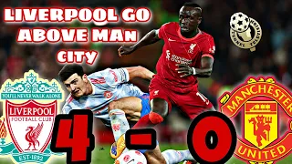 Liverpool 4-0 Manchester United | Premier League Match Reaction | Diaz Salah Mane
