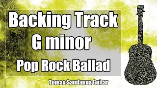 G minor Pentatonic Backing Track - Gm - Emotional Slow Pop Rock Ballad Guitar Jam Backtrack | TS 149