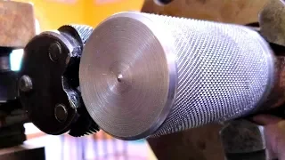 knurling operation on lathe machine with tool settings| knurling Lathe machine operation| lathe