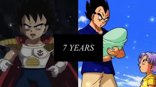 Vegeta 🖤 DBZ/DBS - 7 Years [ AMV ]