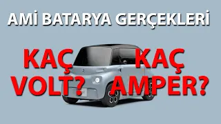 CİTROEN AMİ BATARYA GERÇEKLERİ