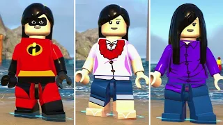 All Violet Costumes in LEGO The Incredibles (DLC Included)