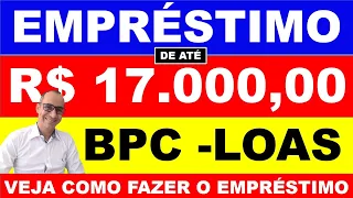 Empréstimo consignado para os beneficiários do BPC LOAS, veja como fazer o empréstimo do BPC LOAS .