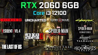i3 12100 + RTX 2060 | Test In 12 Games at 1080p | 2023
