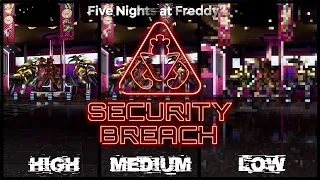 Five Nights at Freddy's: Security Breach PC [RayTracing Comparison]